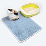 Waterproof Pet Cat Litter Mat EVA Double Layer Cat Litter Trapping Pets Mat Pad Bottom Non-slip Pet Litter Cat Mat Floor