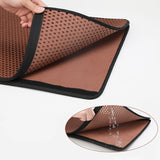 Waterproof Pet Cat Litter Mat EVA Double Layer Cat Litter Trapping Pets Mat Pad Bottom Non-slip Pet Litter Cat Mat Floor