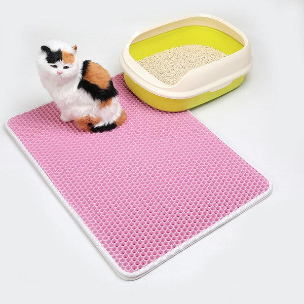 Double-layer Non-slip Cat Litter Mat
